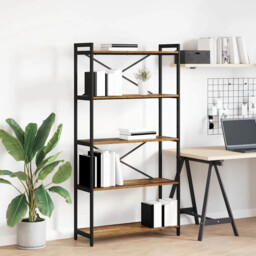 Bookcase Old Wood 80 X 30 X 153 Cm Engineered Wood Vidaxl