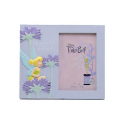 "Cherish Memories With Beautiful Disney Tinker Bell 4"" X 6"" Resin Photo"