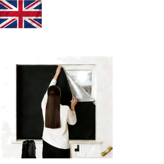 145cm X 300cm Blackout Curtains - Privacy & Dark Environment Anywhere