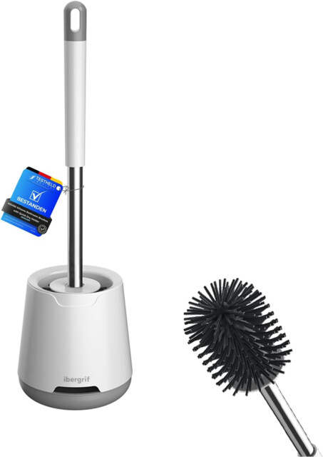 M34152 Silicone Toilet Brushes & Holders, Deep Cleaner, Toilet Brush