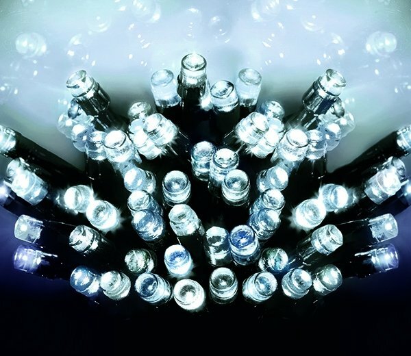 Led Christmas String Lights - Perfect For Trees And Christmas Displays