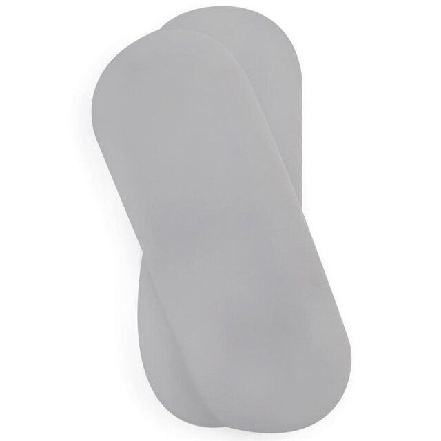 Clair De Lune 2 Pack Jersey Cotton Moses Basket Sheets 74 X 74 X 30