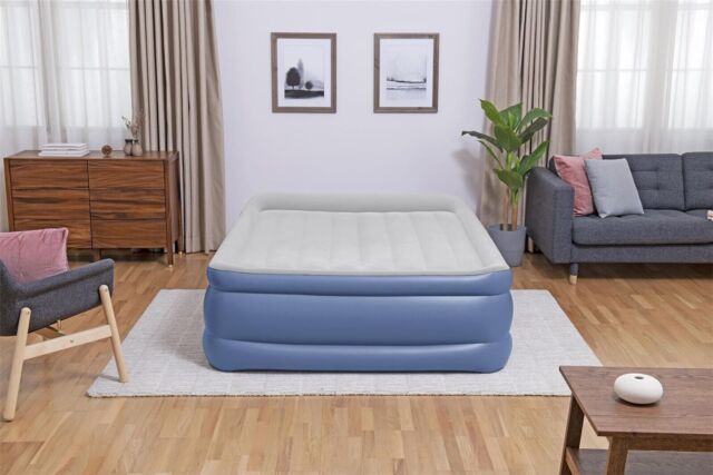 Inflatable Airbed Mattress, Bestway Tritech W/ Built-in Pump & Carry
