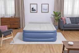 Inflatable Airbed Mattress, Bestway Tritech W/ Built-in Pump & Carry