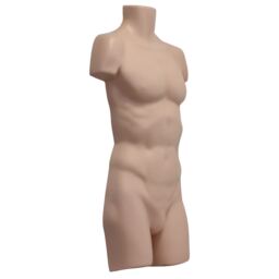 Male Hanging Body Shop Display Form Mannequin Tanned