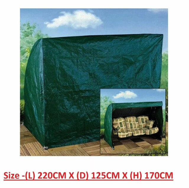 Heavy Duty 3 Seater Garden Swing Hammock Cover Furniture Winter