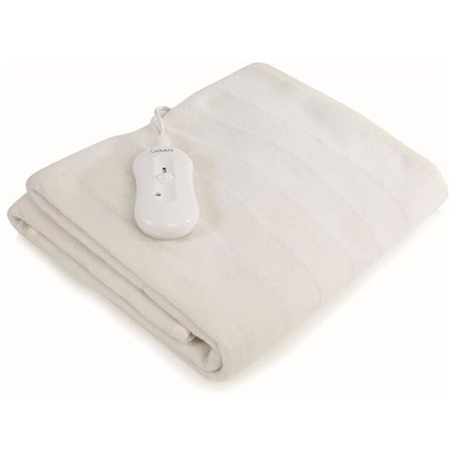 Carmen Single Heated Under Blanket With Overheat Protection, 35w,