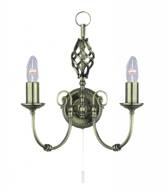 Wall Light Brass Zanzibar Antique Searchlight 8392-2