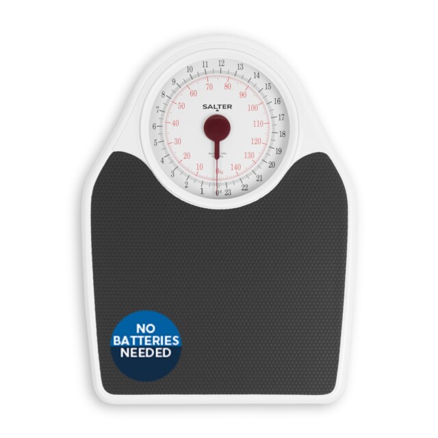 Salter Mechanical Bathroom Scale Doctor Style Sturdy High Accuracy