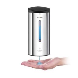 Aike 700ml Wall Mounted Automatic Soap Dispenser Commercial Stainless