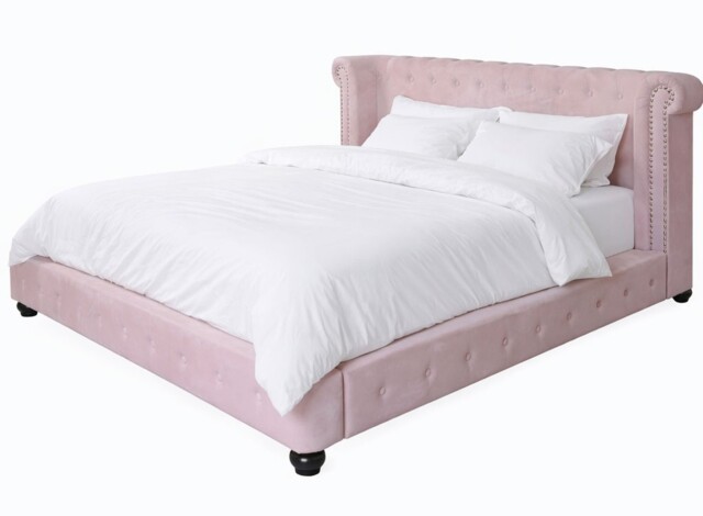 "Royal Bed ""chateau Marmont"" – Chesterfield Velvet 180x200"
