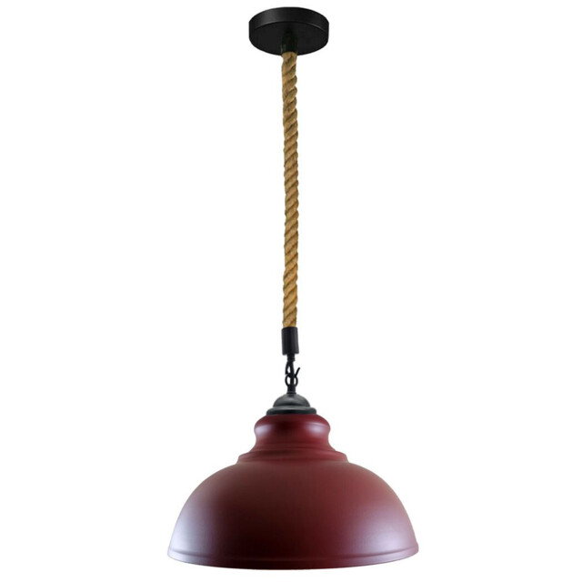 Curvy Metal Ceiling Vintage Industrial Pendant Lamp Lighting E27
