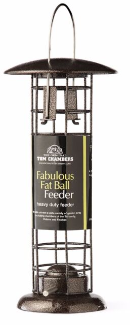 Wild Bird Feeder Fat Ball Garden Hanger Tree Feeder Tom Chambers Heavy