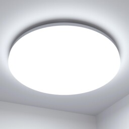 Lepro Bathroom Ceiling Light Daylight White, 2400lm Ip54 Ø28cm, White