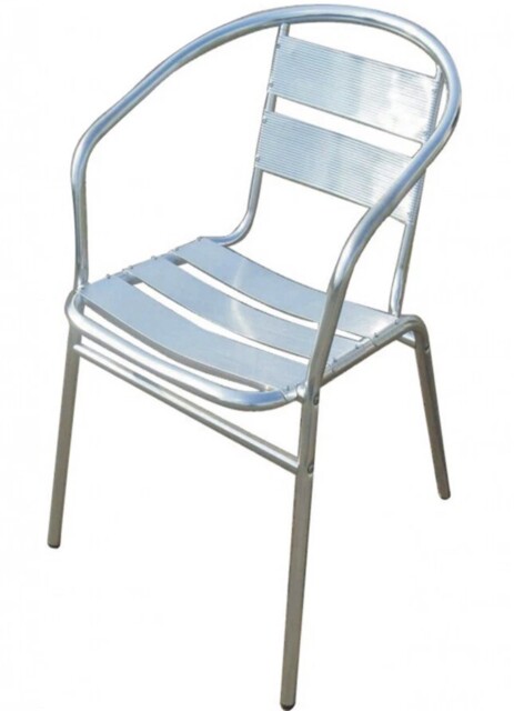Supagarden Alumimium 5 Slat Outdoor Garden Chair - Cac100