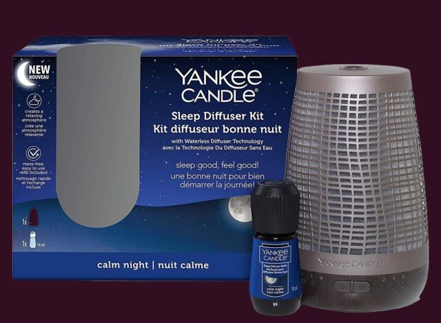 Yankee Candle Electric Sleep Diffuser Kit Calm Night Electric Set