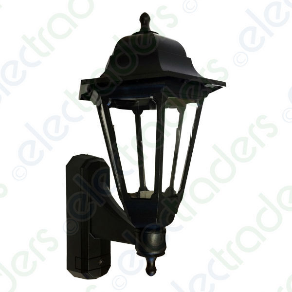 Asd Cl/bk100c Coach Lantern With Photocell Dusk To Dawn Sensor -