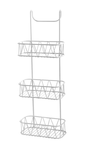 Rust Resistant Corner Shower Caddy Storage Rack Holder Basket Bathroom