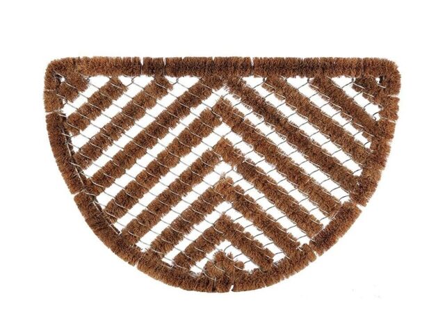 Groundsman Half Round Scraper Mat (length 60cm X Width 40cm.)
