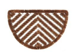 Groundsman Half Round Scraper Mat (length 60cm X Width 40cm.)