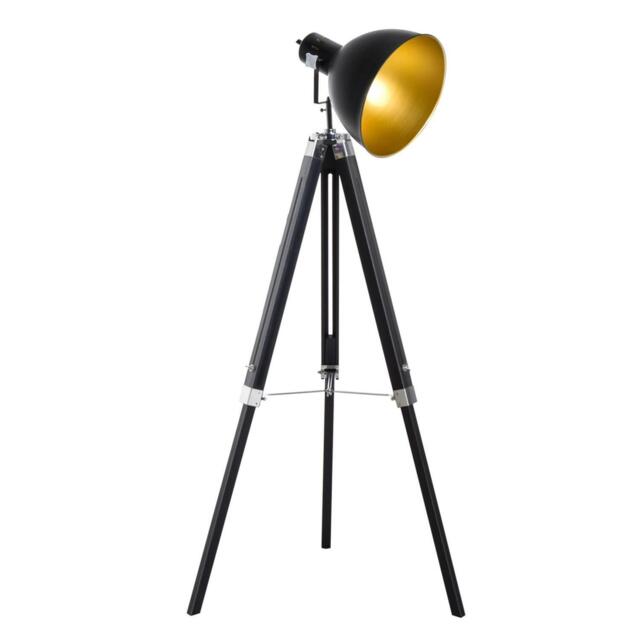 Homcom Stand Floor Lamp Tripod Light Livingroom Studio Dome Shade