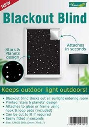 Homemate® Blackout Blind - Hook & Loop