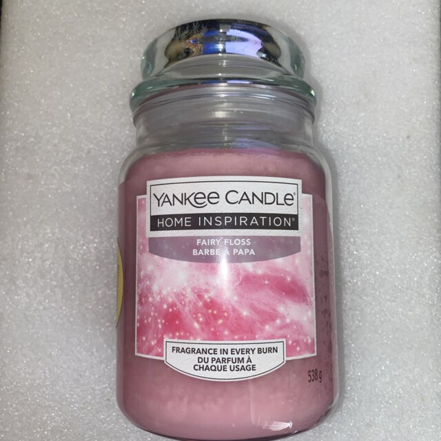 Yankee Candle Large 538g Jar Fairy Floss Free Postage Easter 🐣