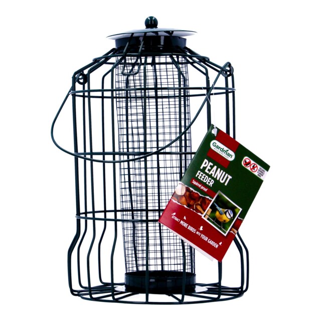 Gardman Squirrel-proof Peanut Wild Bird Feeder Garden Health Wire Cage