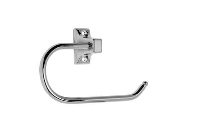 Croydex Toilet Roll Holder Wall Mounted Bathroom Accessories Chrome -