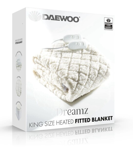 Daewoo Dreachs King Size Heated Fitted Blanket