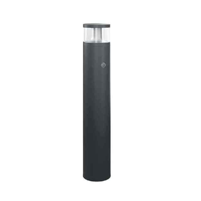 Alva Bollard Light 18w 84 Leds Ip65 1150lm Anthracite Aluminum Motion