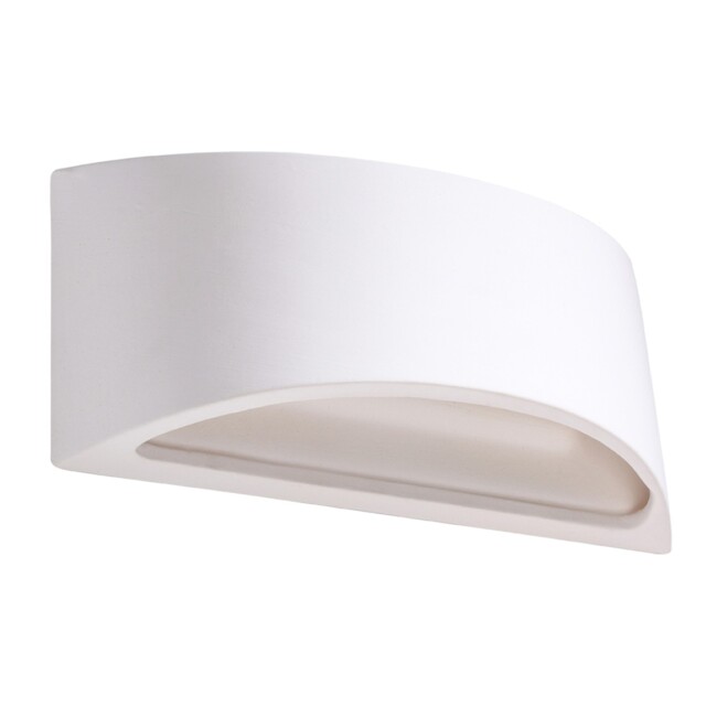 Modern Wall Light Vixen Ceramic White G9 Led Sollux Lighting