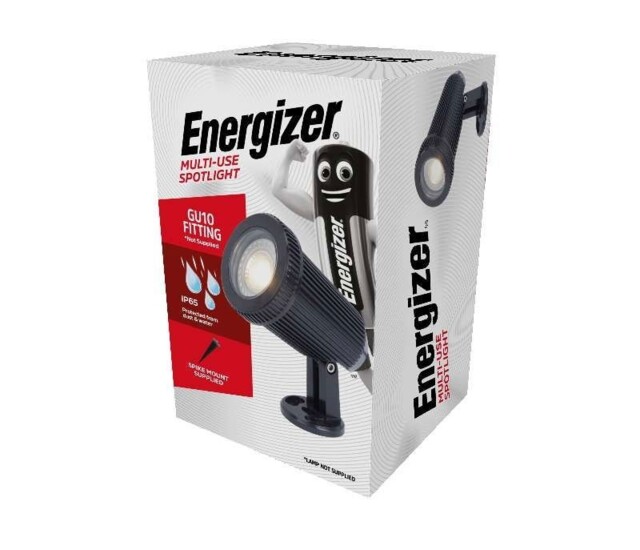 Energizer Gu10 Multi Use Spotlight - Spike & Deck Mount - S14341