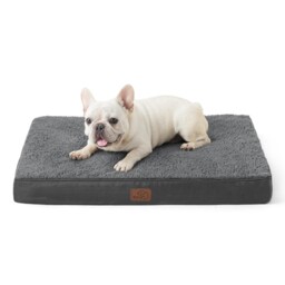 Bedsure Medium Dog Bed Washable - Orthopedic Dog Bed And Mattress Mat