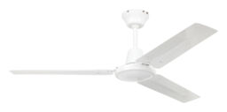 Industrial Style Ceiling Fan Without Lights Tristar Ii White Fan 122