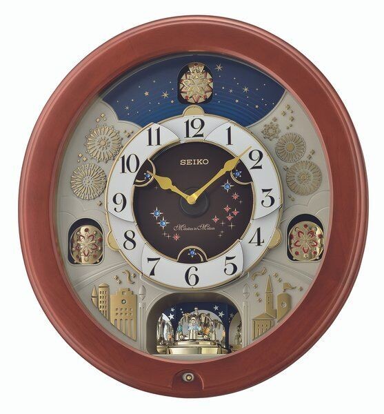 Seiko Musical Wall Clock Qxm376b Rrp £399.00