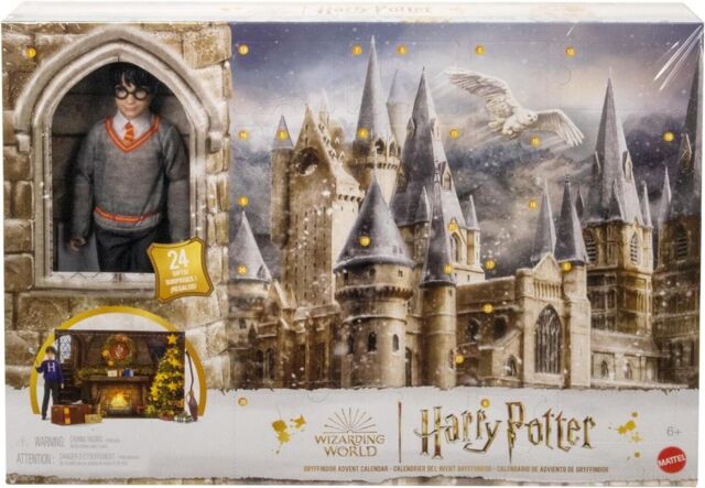 "Harry Potter Gryffindor Advent Calendar With 12"" Harry Potter Fashion"