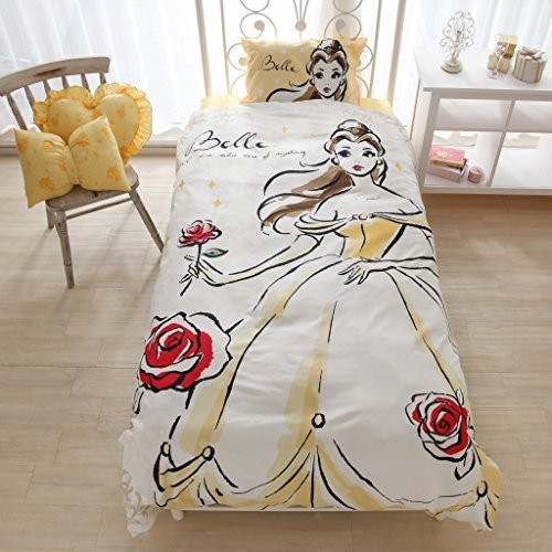 Disney Disney Bedding Cover 3-piece Set Beauty And The Beast Bell