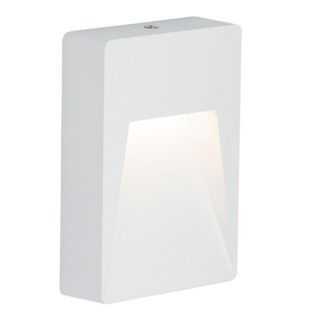 Knightsbridge Ip54 230v 2 Watt White Rectangular Led Guide Light Rwl2w