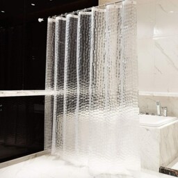 "Otraki Shower Curtain 200 X 200cm W 78.7"" X L (1 Panels), Transparent"