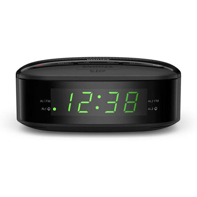 Philips Radiowecker 3000 Series Tar3205/05 Clock Radio - Black, Brand