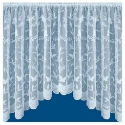 Hawaii Butterfly White Net Curtain Jardiniere - 16 Sizes - Free Fast