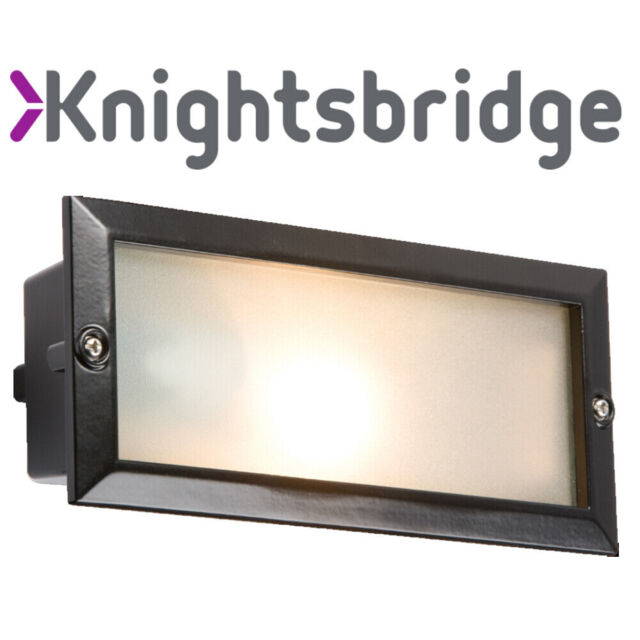 Modern Brick Light E27 Outdoor Ip44 Garden Outside Recessed Step Wall