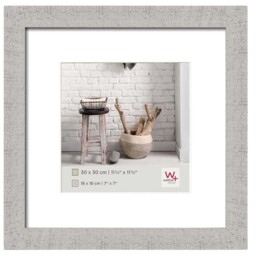 Walther Home Wooden Picture Frame - 12x12 Inch - (insert 7x7 Inch) -