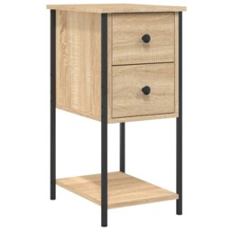 Bedside Cabinets Side Table Nightstand Bedside Table Engineered Wood