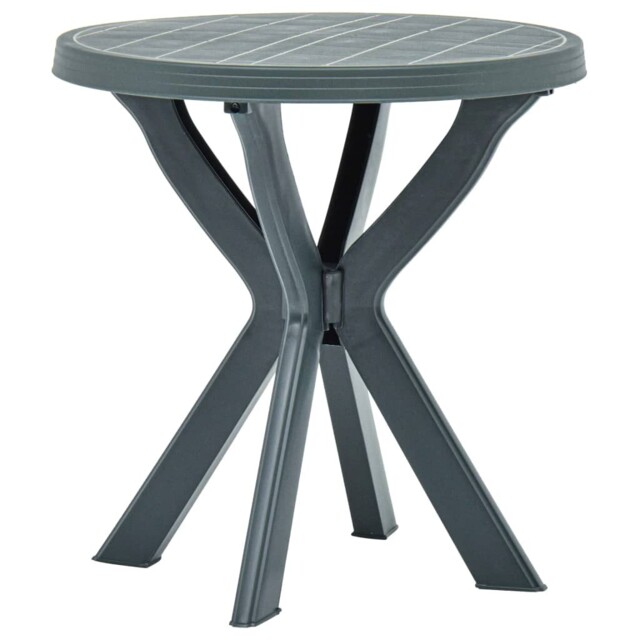 Bistro Table Outdoor Pub Bar Table Patio Garden Dining Table Plastic