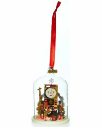 Fao Schwarz Return To Wonder Glass Cloche Clock Tower Ornament