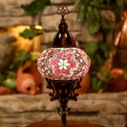 Turkish Moroccan Mosaic Multicolour Tiffany Wall Sconce Lamp Light