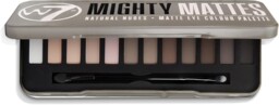 W7 Mighty Mattes Eyeshadow Palette - 12 Natural Nude Colours -