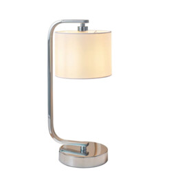 Touch Table Light Silver Canning Chrome White Endon Canning-tlch